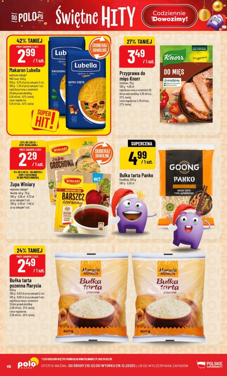 Gazetka promocyjna POLOmarket do 16/12/2025 str.48