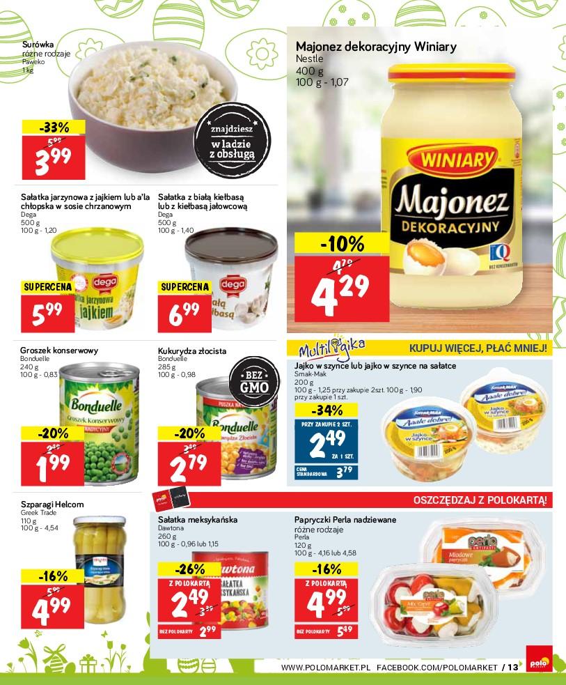 Gazetka promocyjna POLOmarket do 18/04/2017 str.13