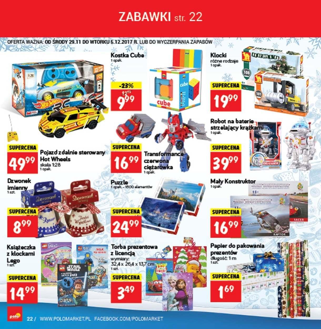 Gazetka promocyjna POLOmarket do 05/12/2017 str.22