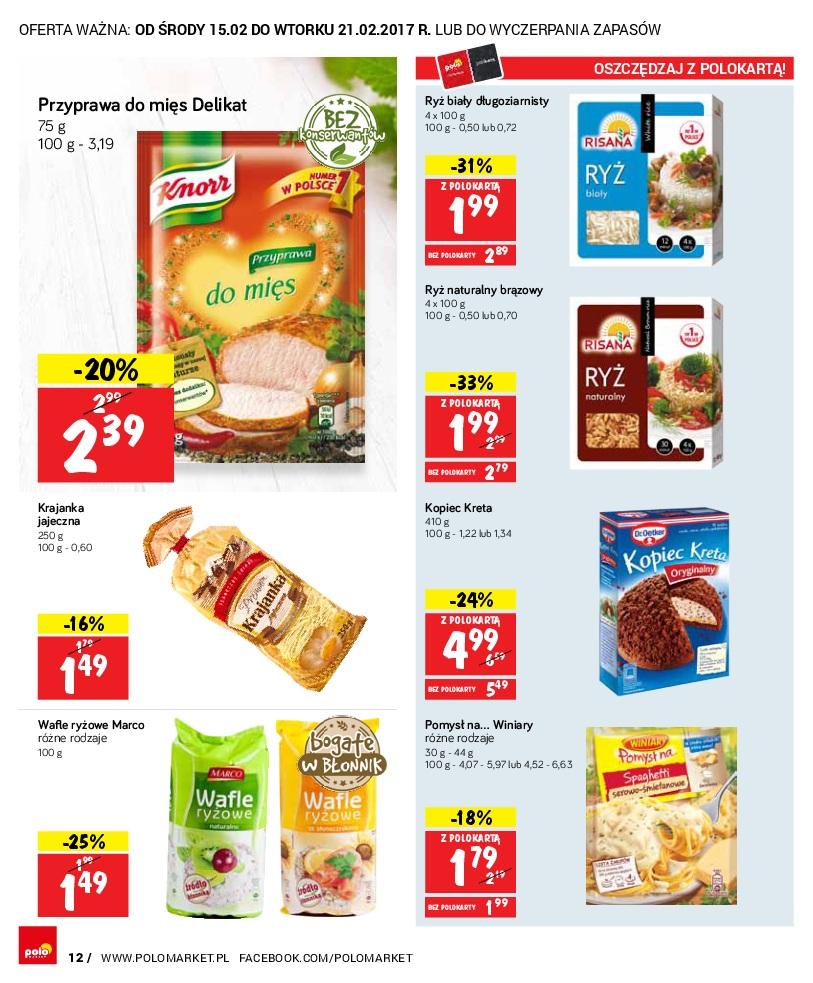 Gazetka promocyjna POLOmarket do 21/02/2017 str.12