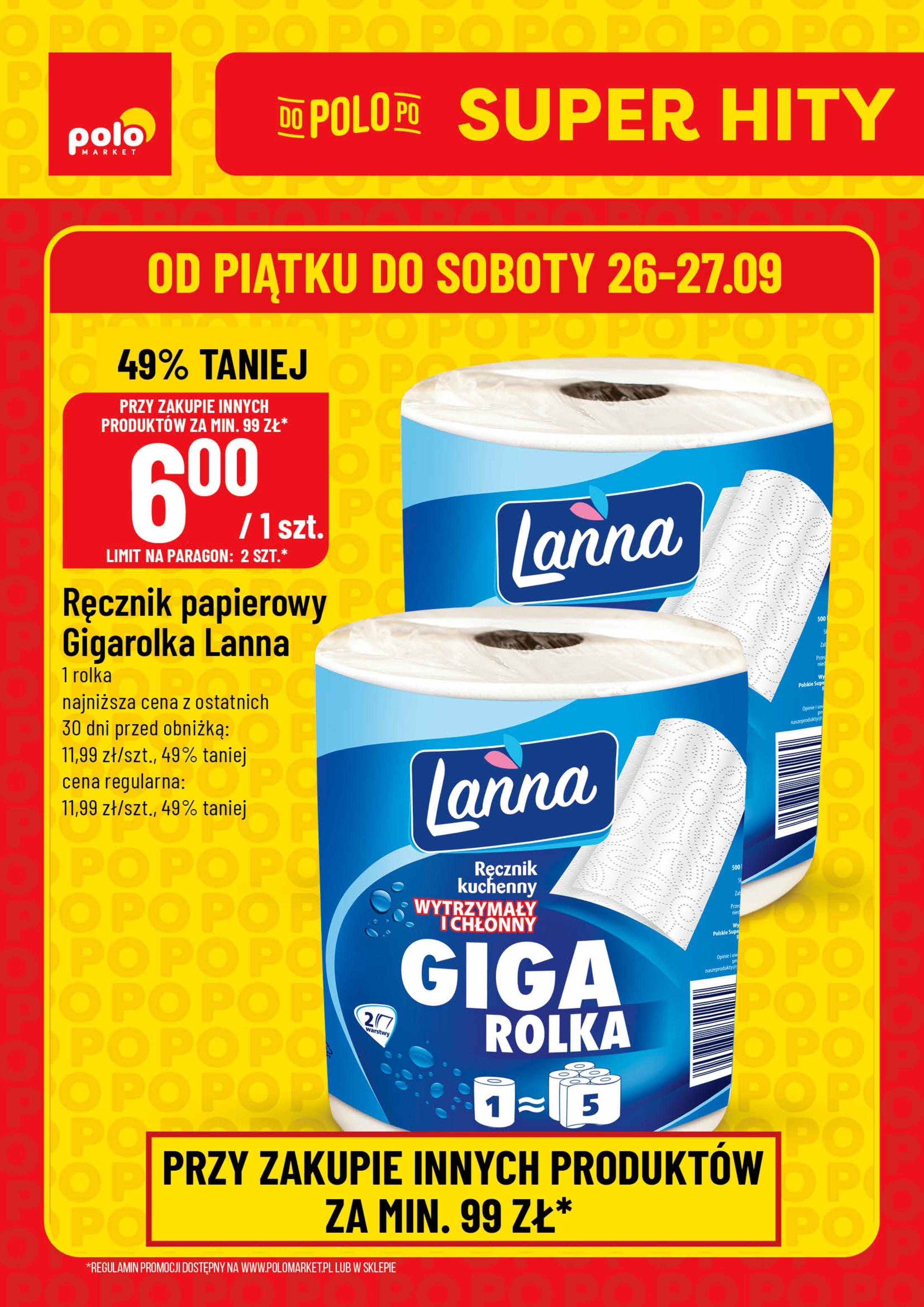 Gazetka promocyjna POLOmarket do 27/09/2025 str.1