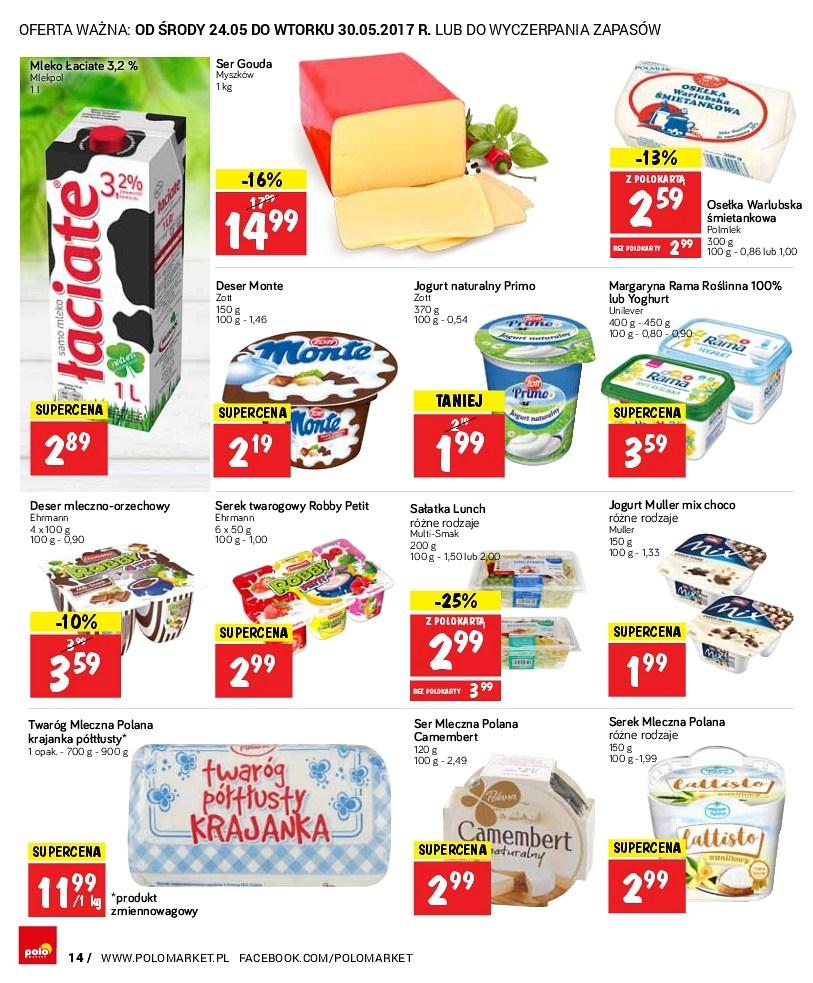 Gazetka promocyjna POLOmarket do 30/05/2017 str.14