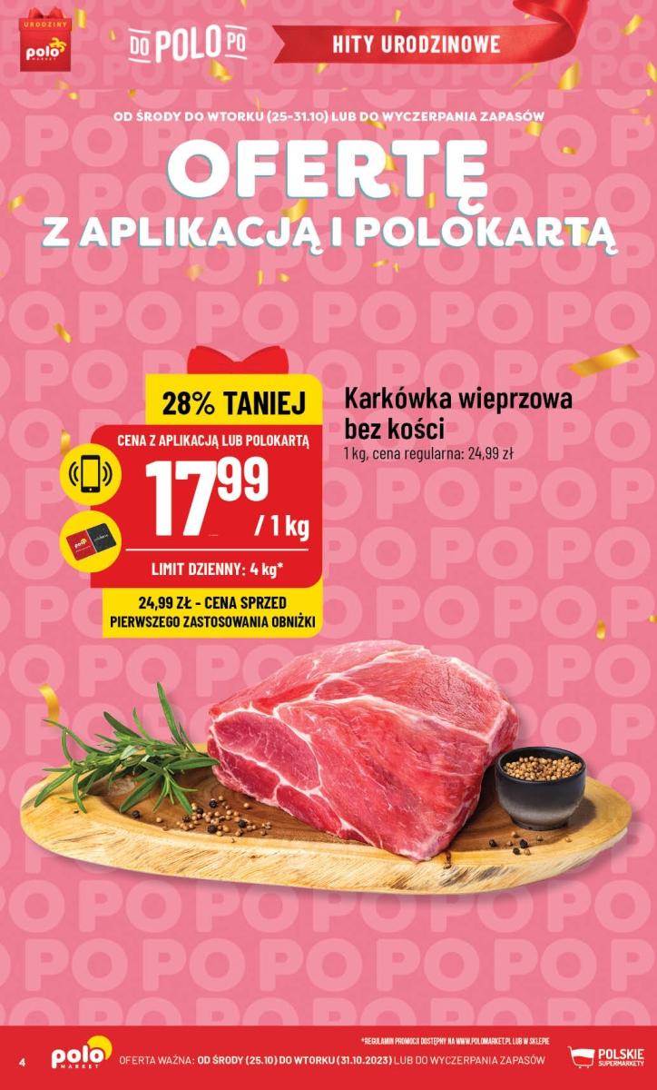 Gazetka promocyjna POLOmarket do 31/10/2023 str.4