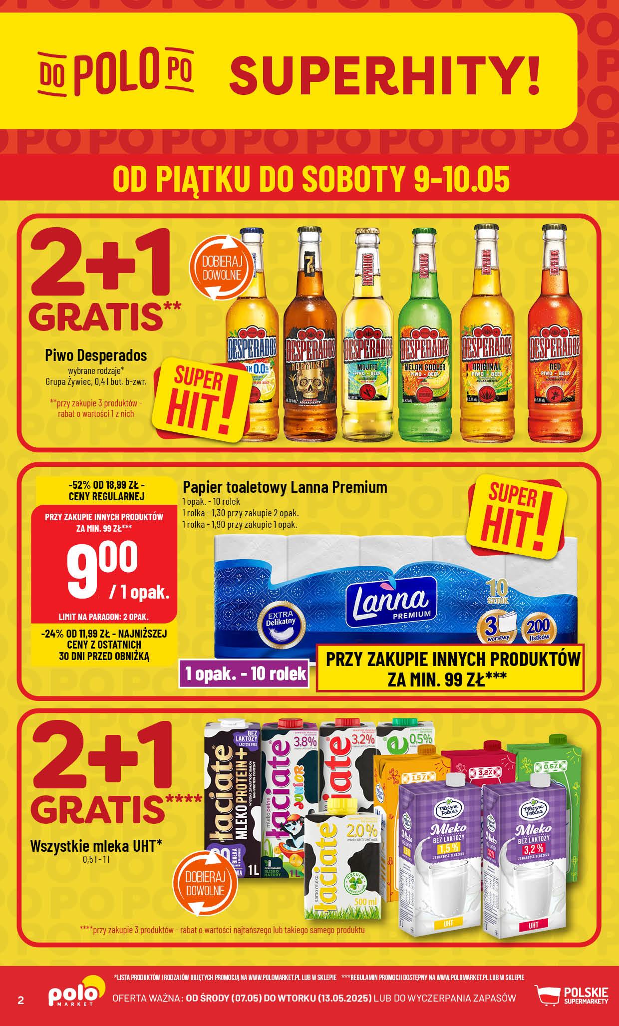 Gazetka promocyjna POLOmarket do 13/05/2025 str.2