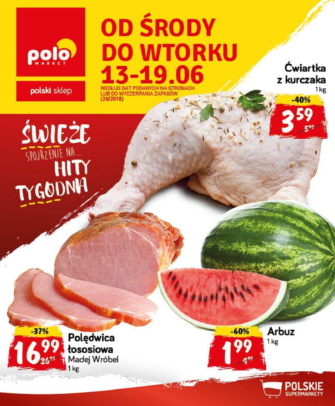 Gazetka promocyjna POLOmarket do 19/06/2018 str.1