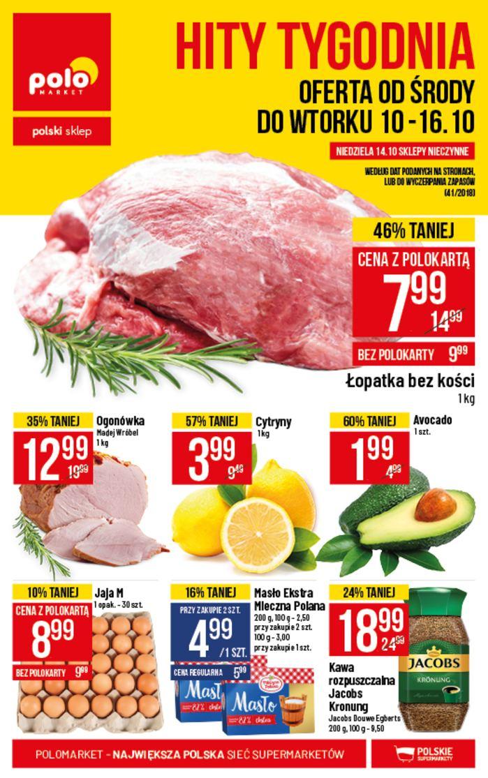 Gazetka promocyjna POLOmarket do 16/10/2018 str.1