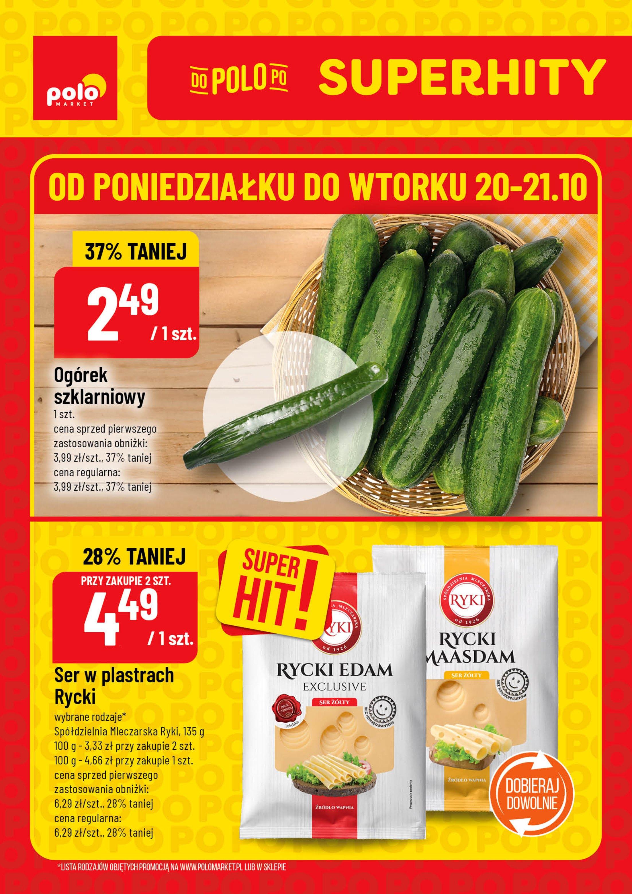 Gazetka promocyjna POLOmarket do 21/10/2025 str.1