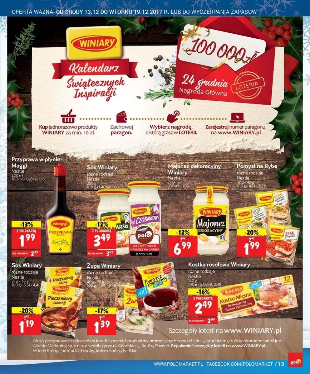 Gazetka promocyjna POLOmarket do 19/12/2017 str.13