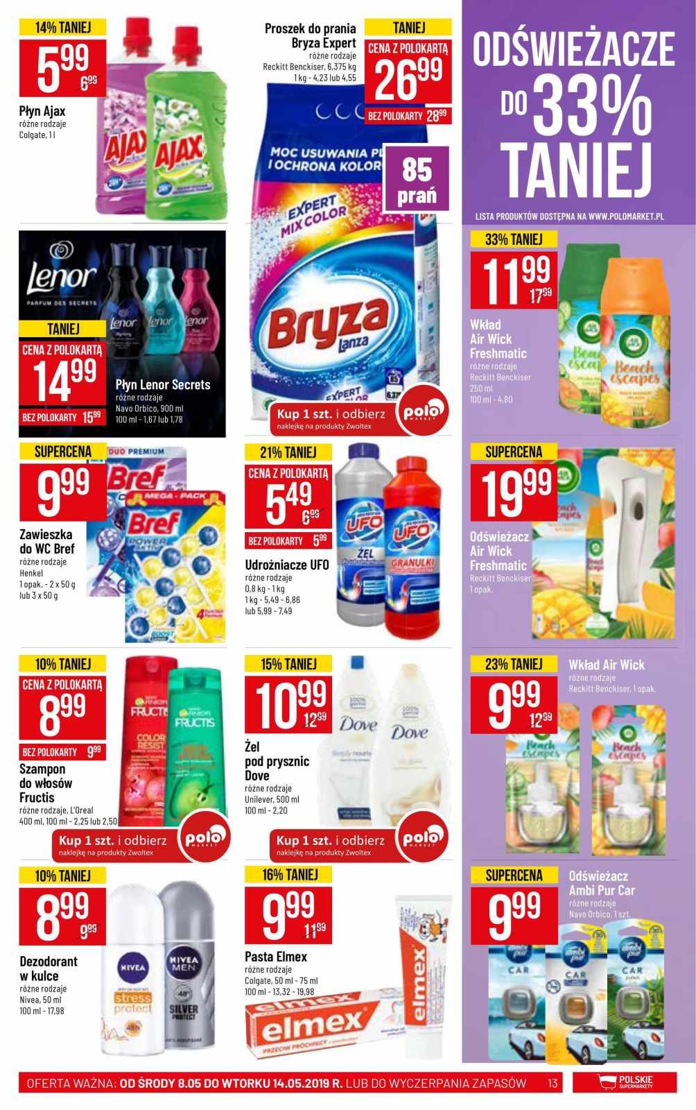 Gazetka promocyjna POLOmarket do 14/05/2019 str.13