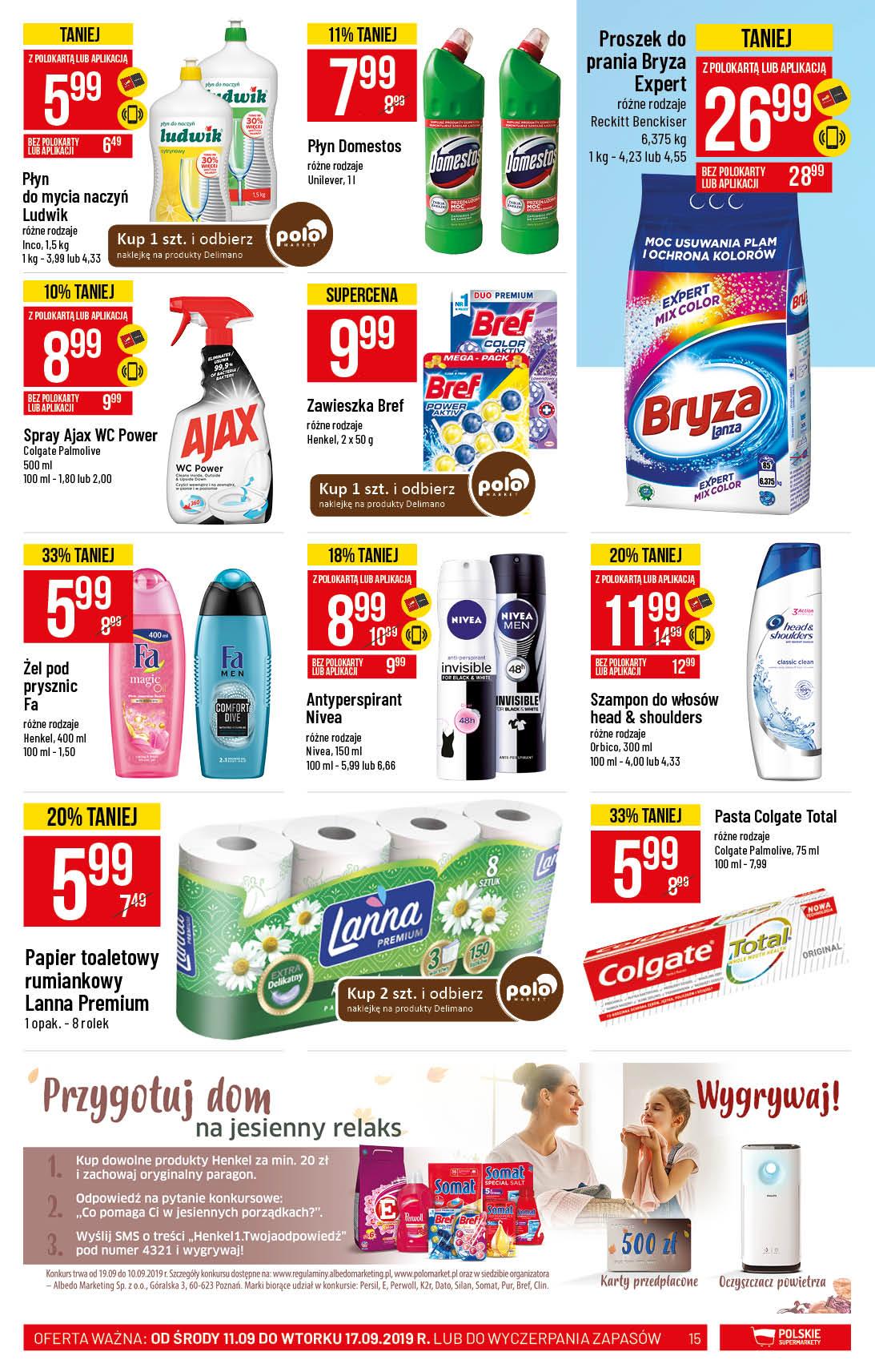 Gazetka promocyjna POLOmarket do 17/09/2019 str.15