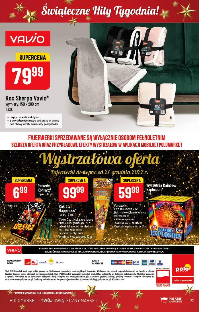 Gazetka promocyjna POLOmarket do 27/12/2022 str.77