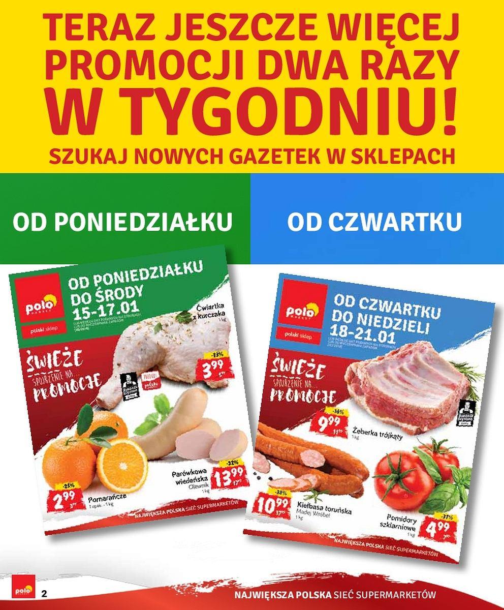 Gazetka promocyjna POLOmarket do 21/01/2018 str.2