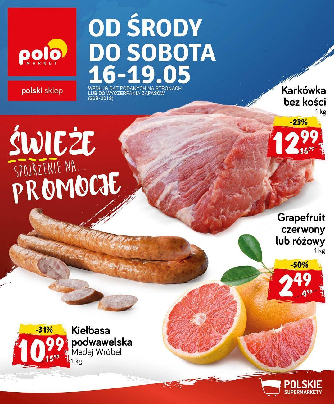 Gazetka promocyjna POLOmarket do 19/05/2018 str.0