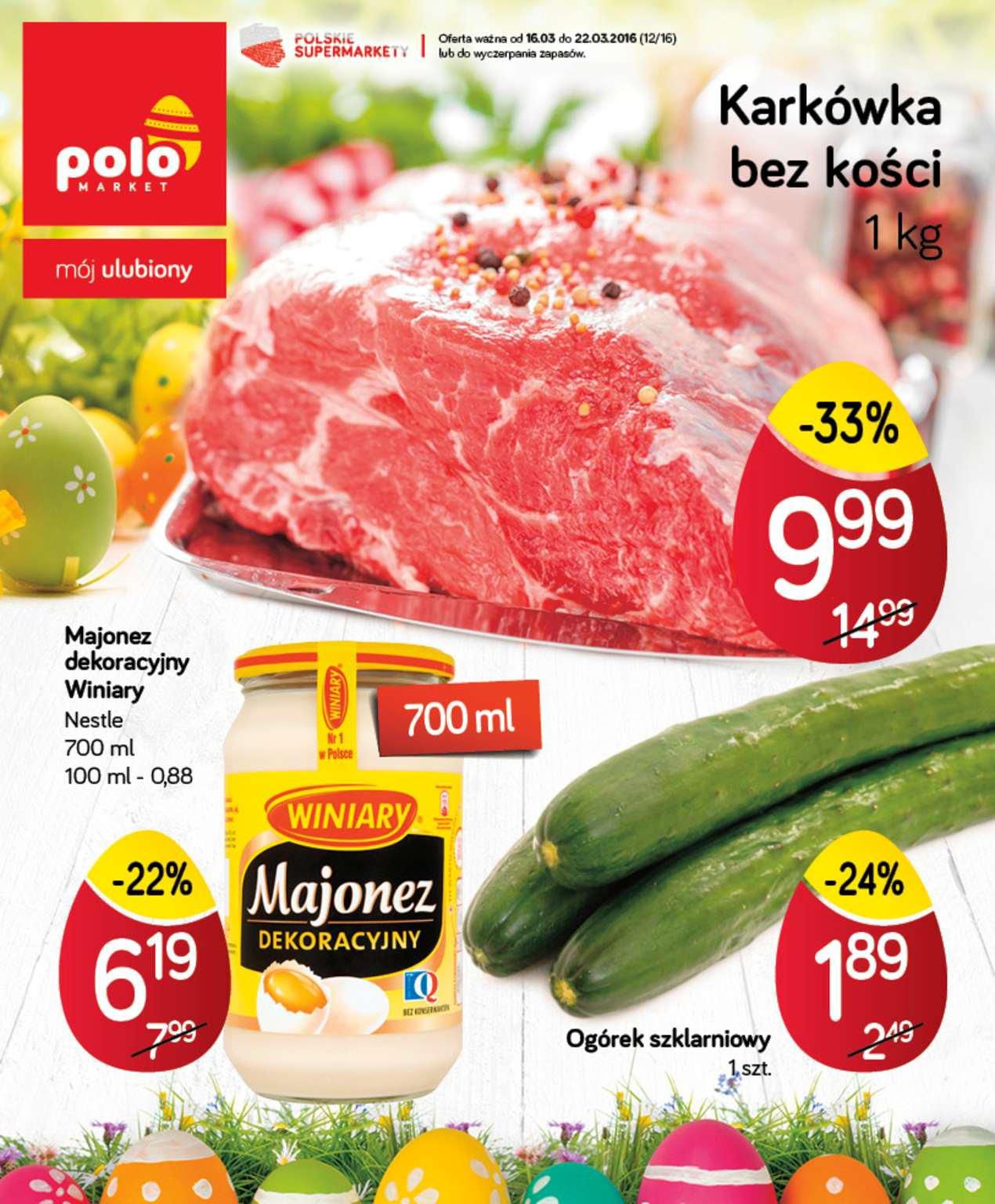 Gazetka promocyjna POLOmarket do 22/03/2016 str.0
