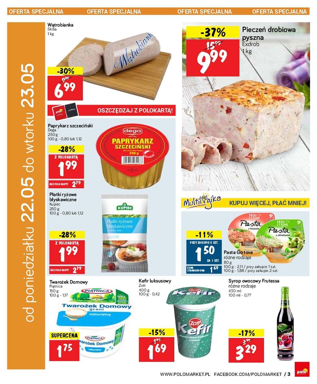 Gazetka promocyjna POLOmarket do 23/05/2017 str.3