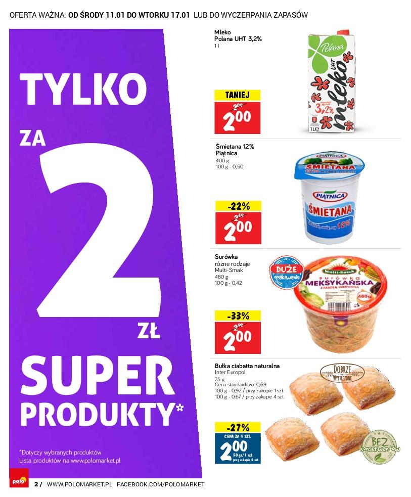 Gazetka promocyjna POLOmarket do 17/01/2017 str.1