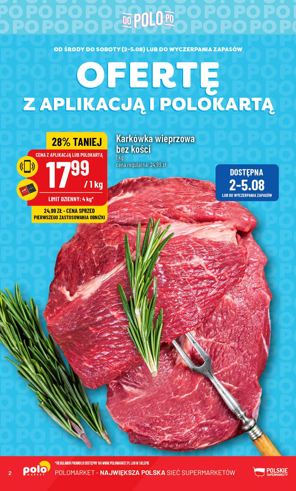 Gazetka promocyjna POLOmarket do 08/08/2023 str.1
