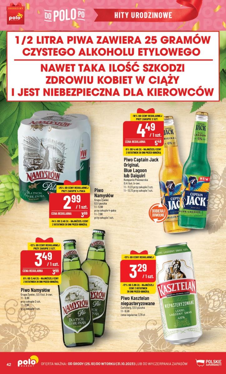 Gazetka promocyjna POLOmarket do 31/10/2023 str.42