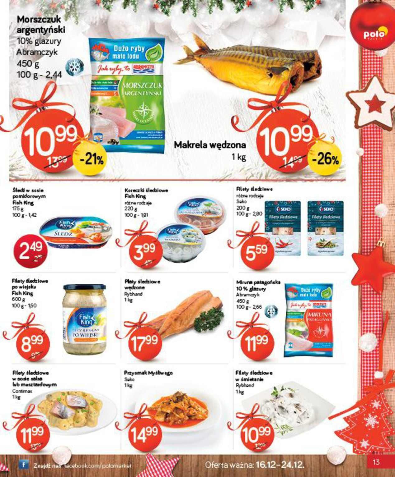 Gazetka promocyjna POLOmarket do 24/12/2015 str.13