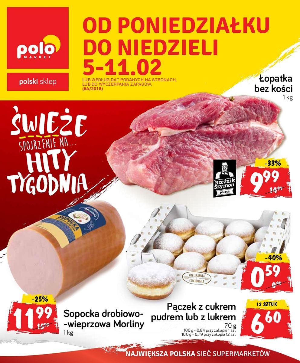 Gazetka promocyjna POLOmarket do 11/02/2018 str.0