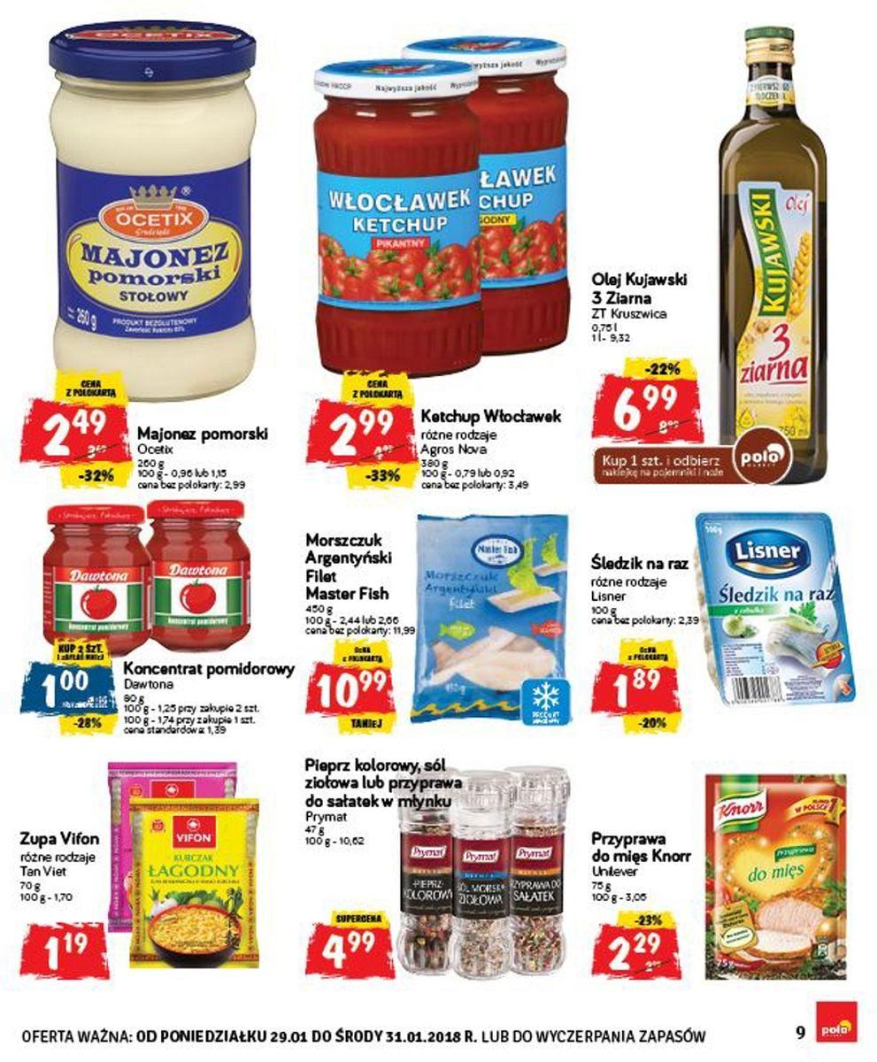 Gazetka promocyjna POLOmarket do 31/01/2018 str.9