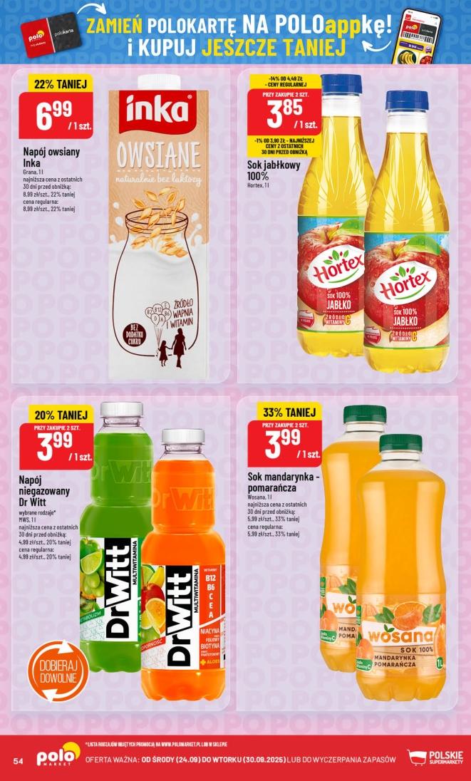 Gazetka promocyjna POLOmarket do 30/09/2025 str.54