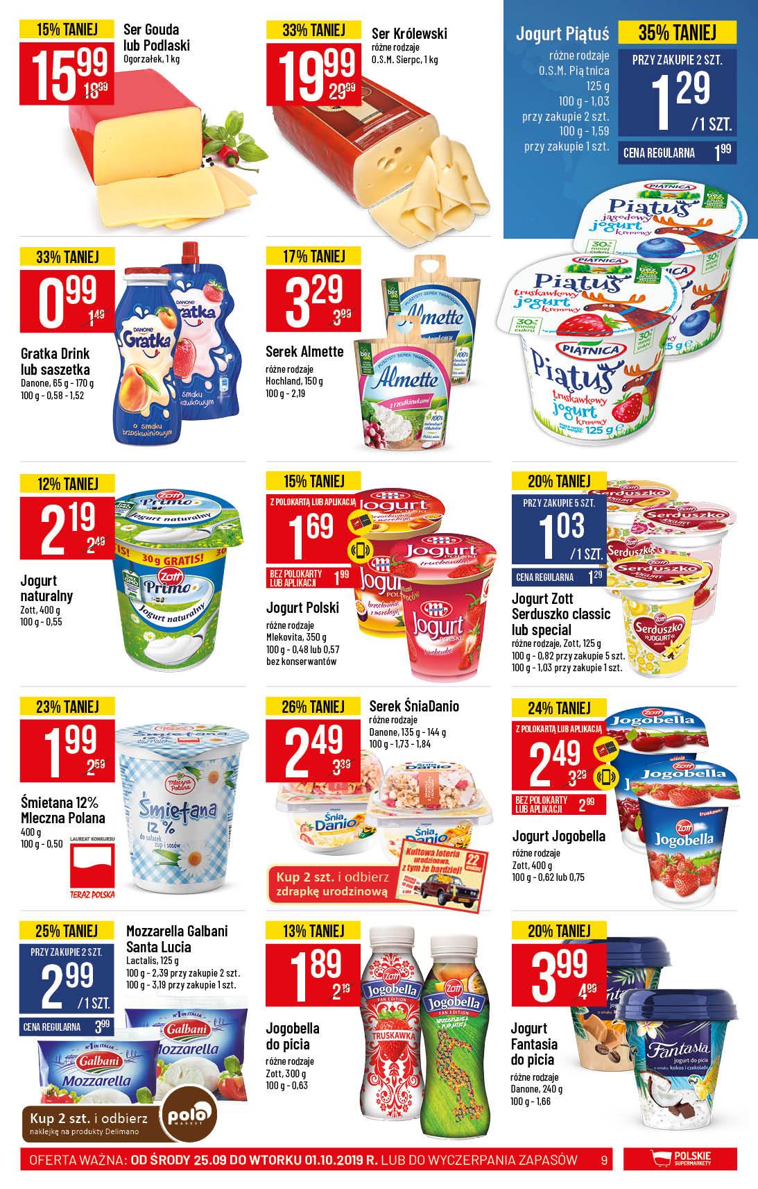 Gazetka promocyjna POLOmarket do 01/10/2019 str.9