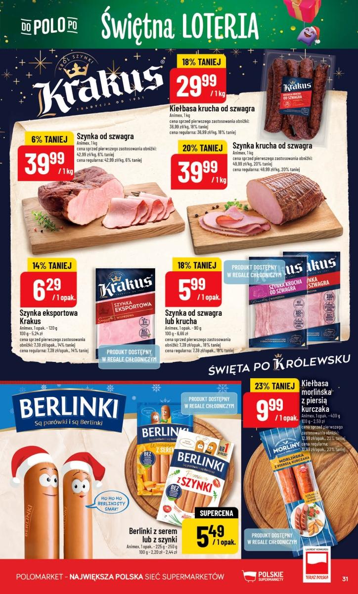 Gazetka promocyjna POLOmarket do 16/12/2025 str.31