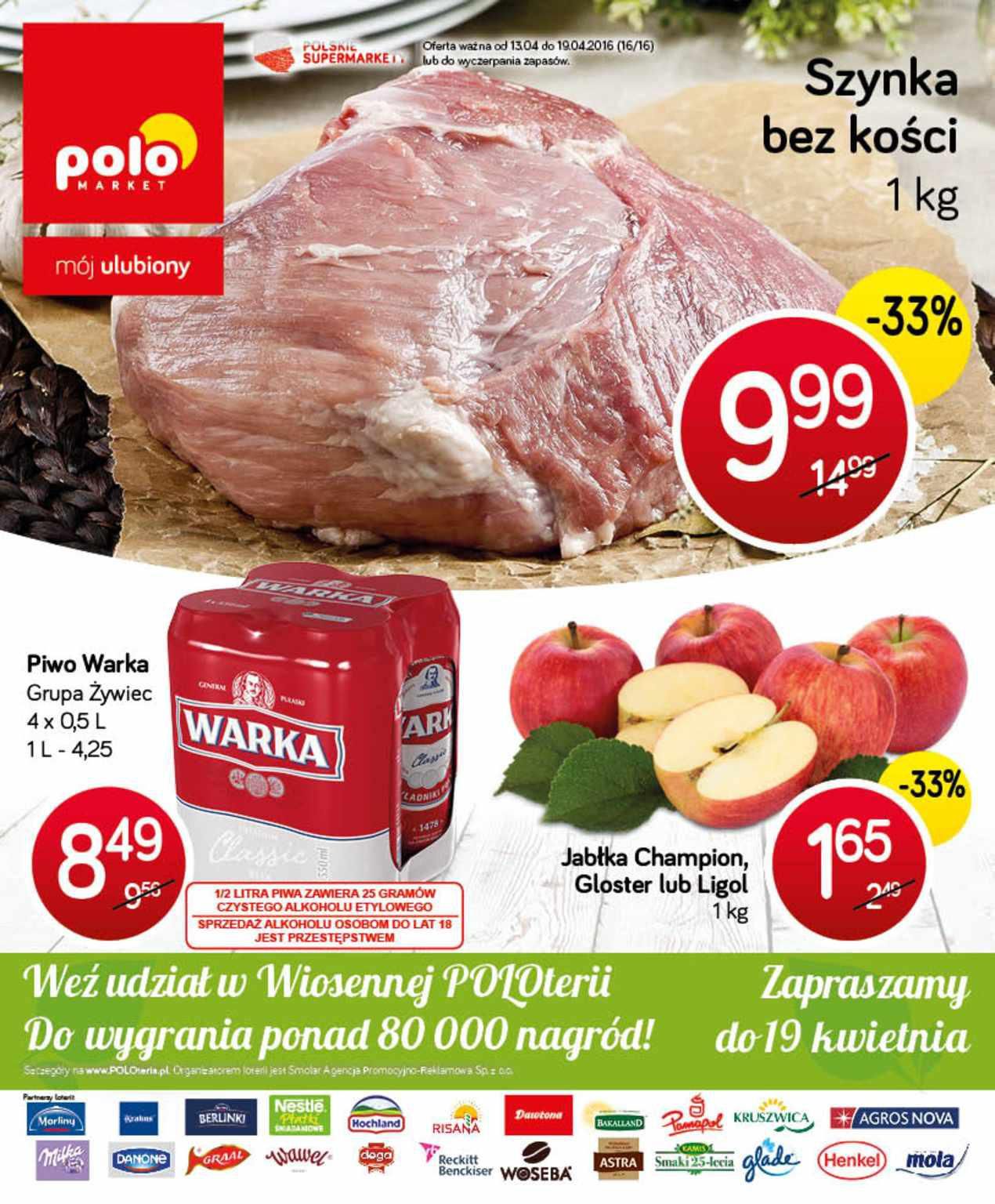 Gazetka promocyjna POLOmarket do 19/04/2016 str.0