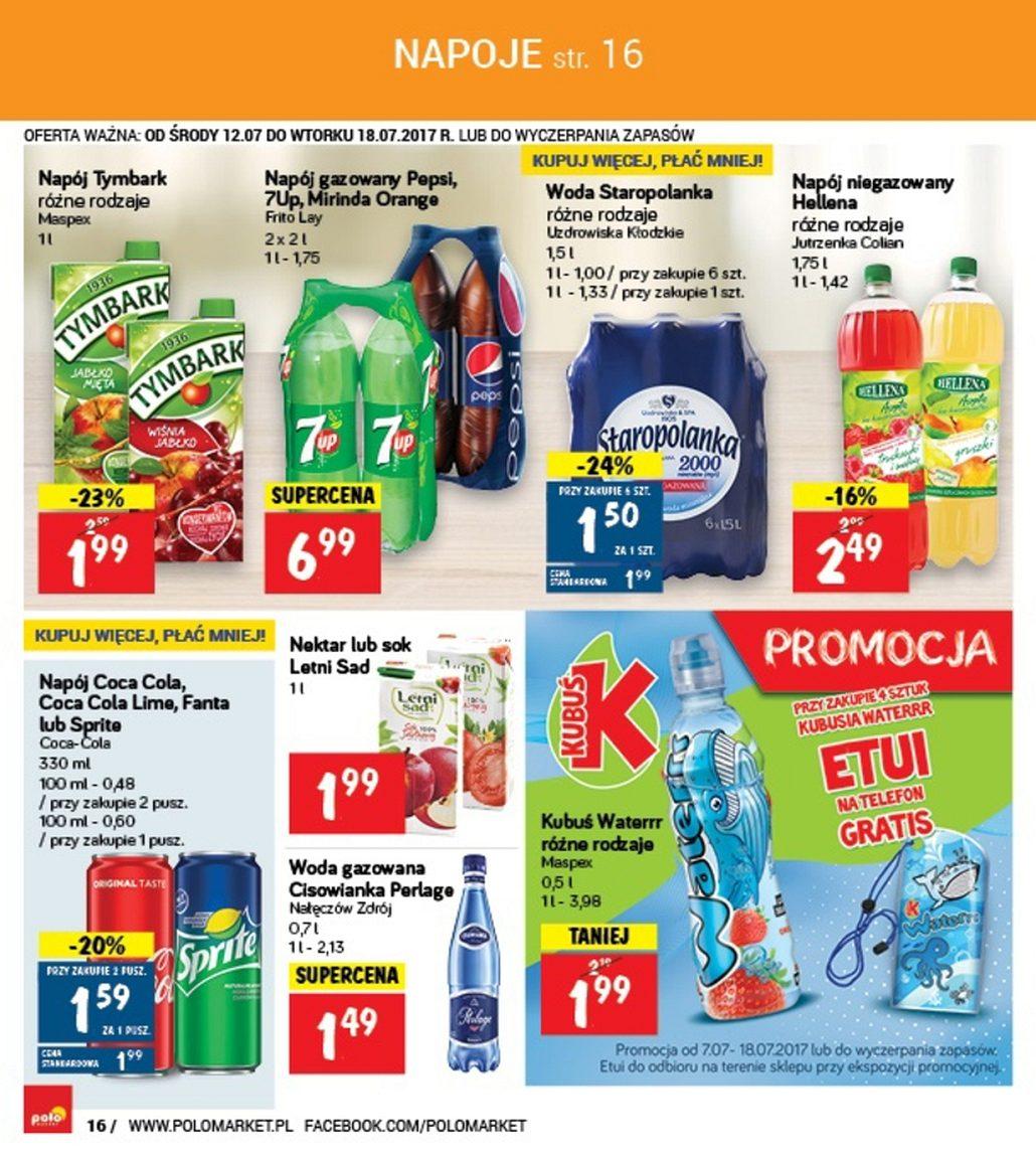 Gazetka promocyjna POLOmarket do 18/07/2017 str.16