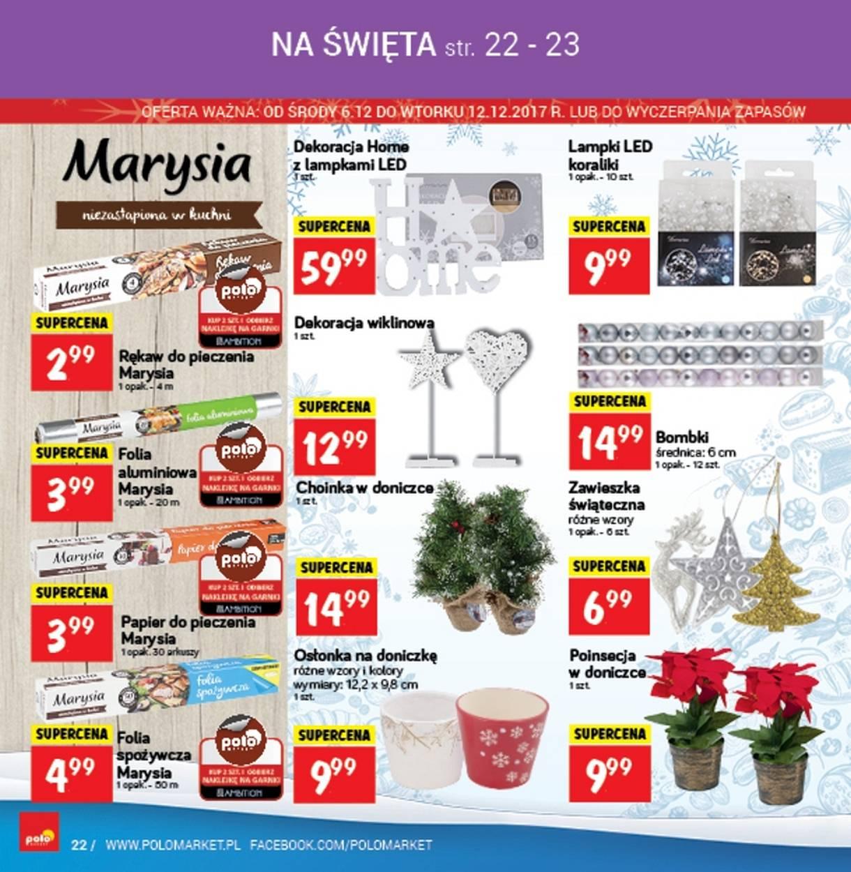 Gazetka promocyjna POLOmarket do 12/12/2017 str.22