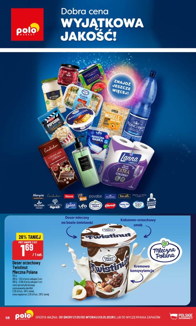 Gazetka promocyjna POLOmarket do 13/01/2026 str.58