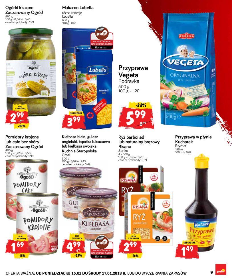 Gazetka promocyjna POLOmarket do 17/01/2018 str.9