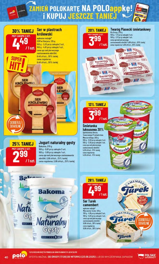 Gazetka promocyjna POLOmarket do 23/09/2025 str.40
