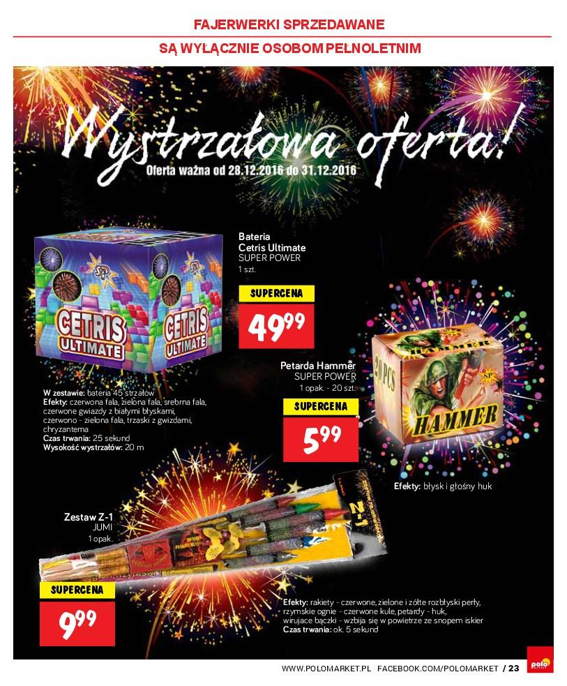 Gazetka promocyjna POLOmarket do 27/12/2016 str.23