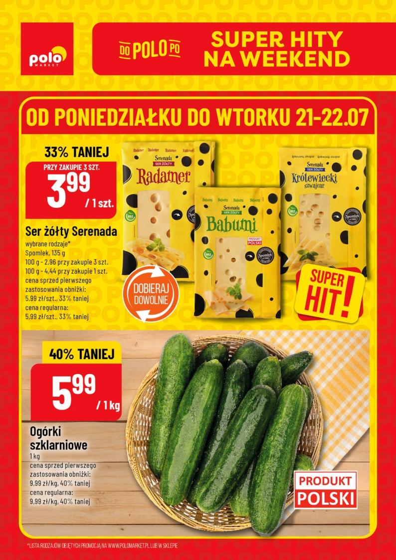 Gazetka promocyjna POLOmarket do 22/07/2025 str.1