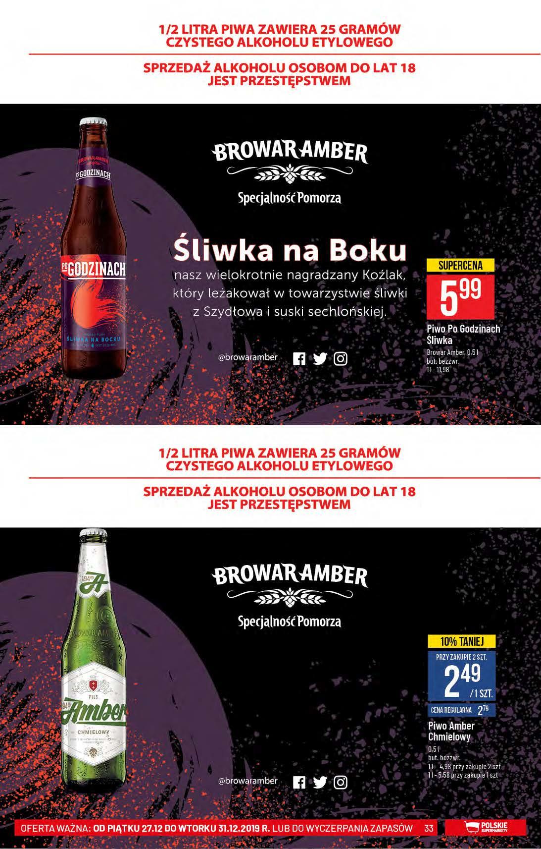 Gazetka promocyjna POLOmarket do 31/12/2019 str.33