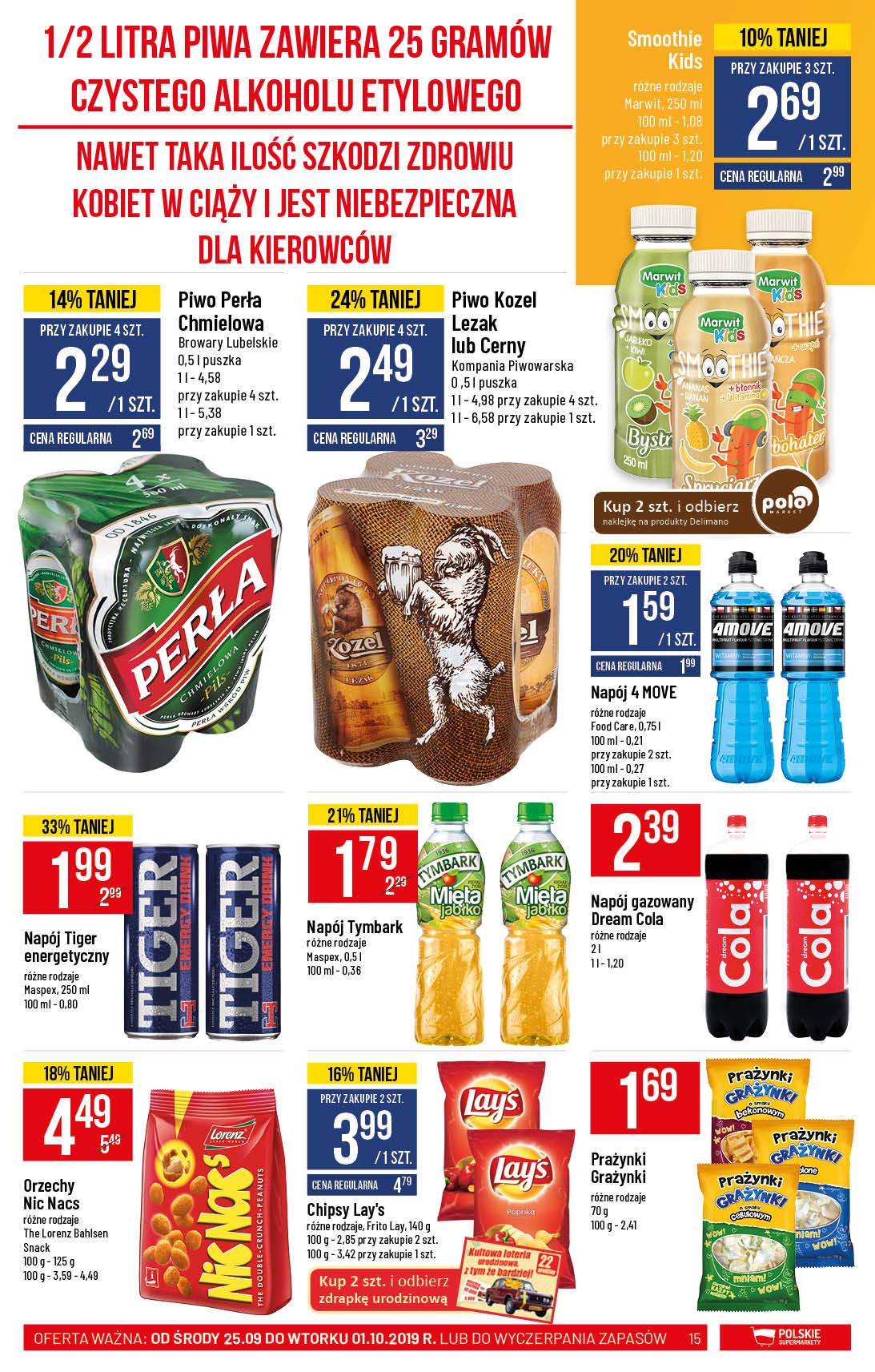 Gazetka promocyjna POLOmarket do 01/10/2019 str.15