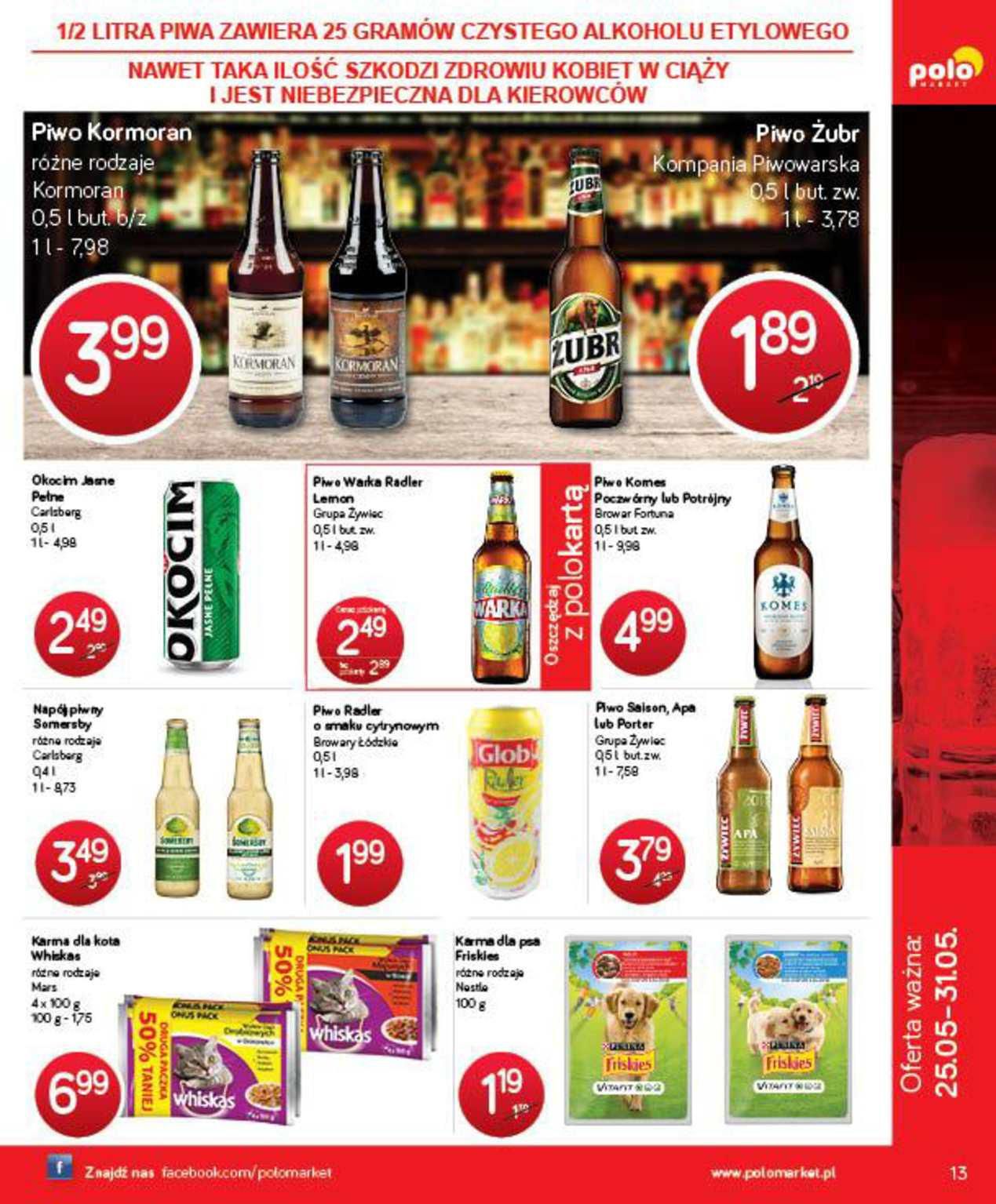 Gazetka promocyjna POLOmarket do 31/05/2016 str.13