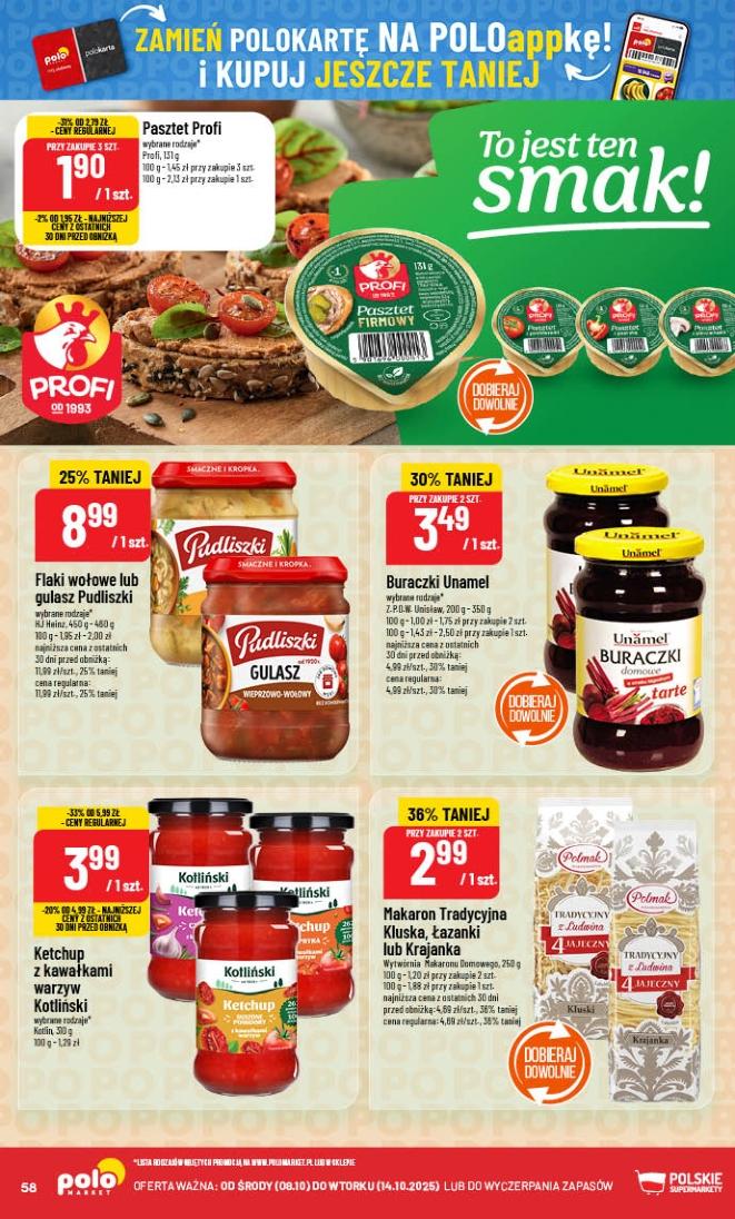 Gazetka promocyjna POLOmarket do 14/10/2025 str.58