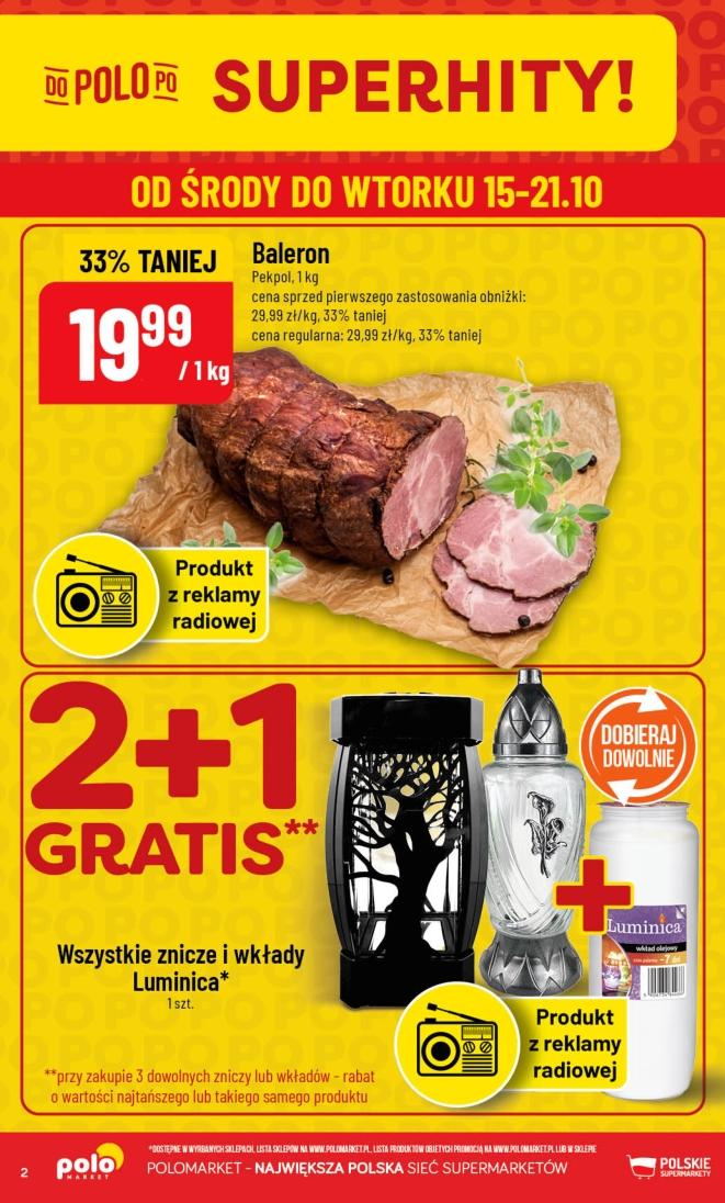 Gazetka promocyjna POLOmarket do 21/10/2025 str.2