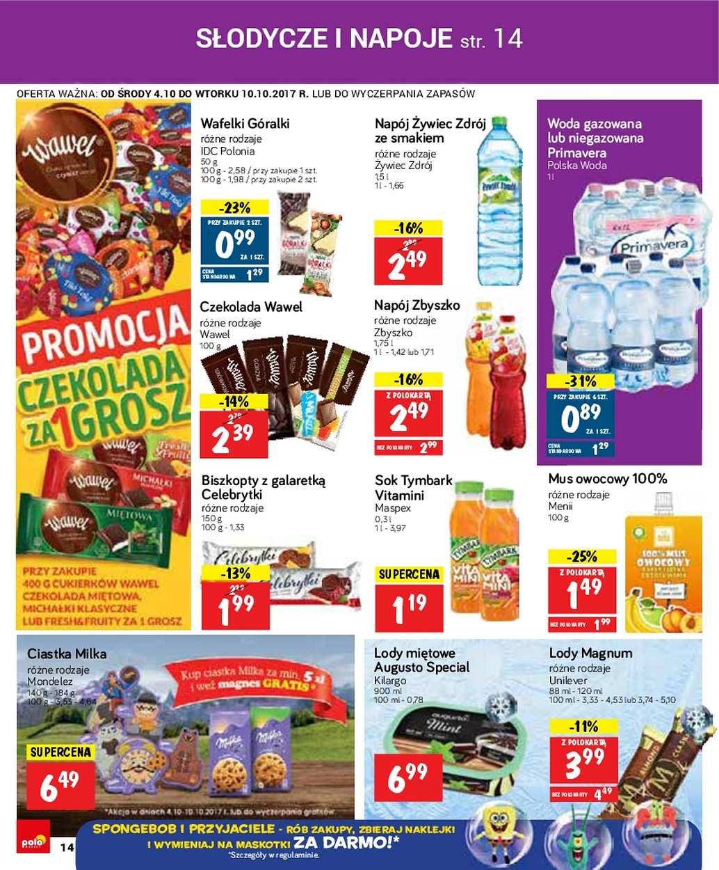 Gazetka promocyjna POLOmarket do 10/10/2017 str.14