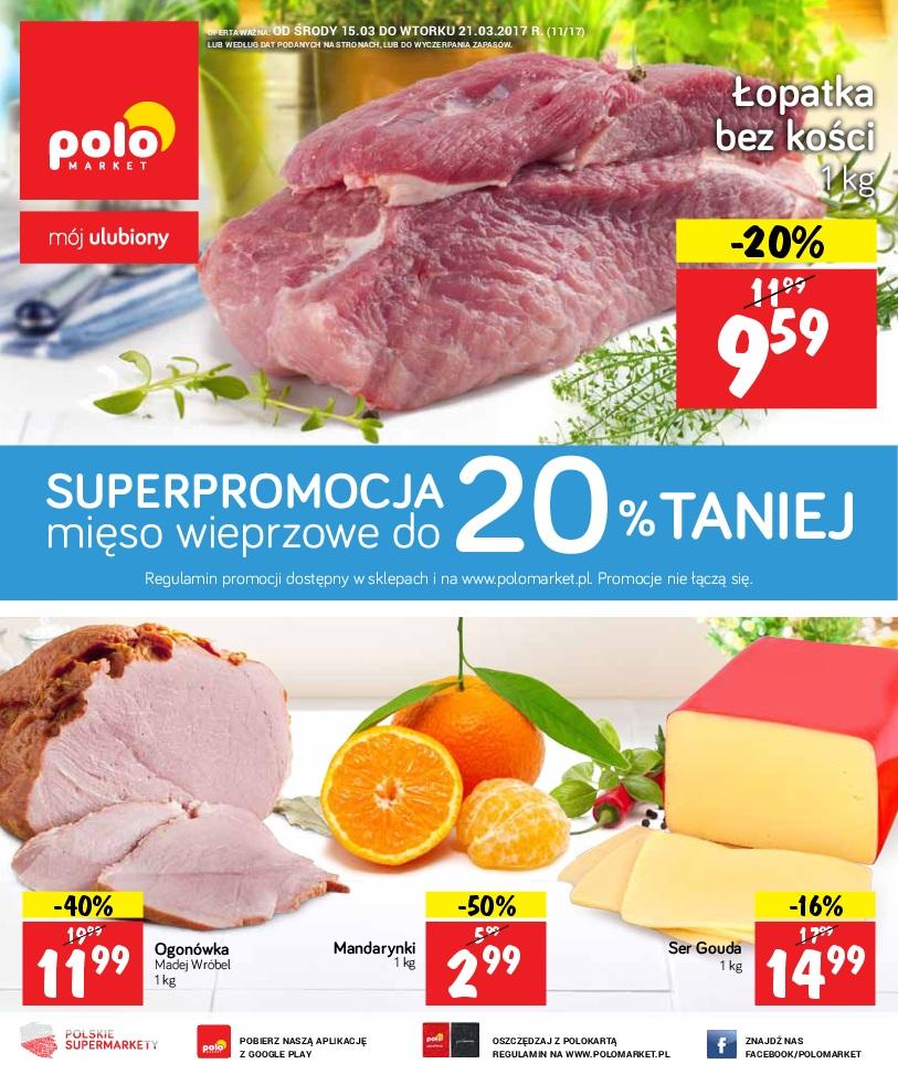 Gazetka promocyjna POLOmarket do 21/03/2017 str.0