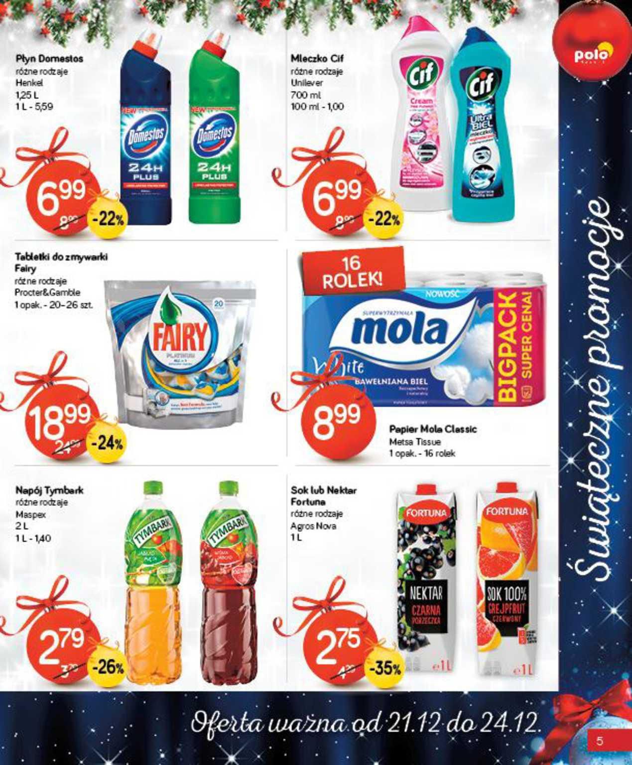 Gazetka promocyjna POLOmarket do 24/12/2015 str.5