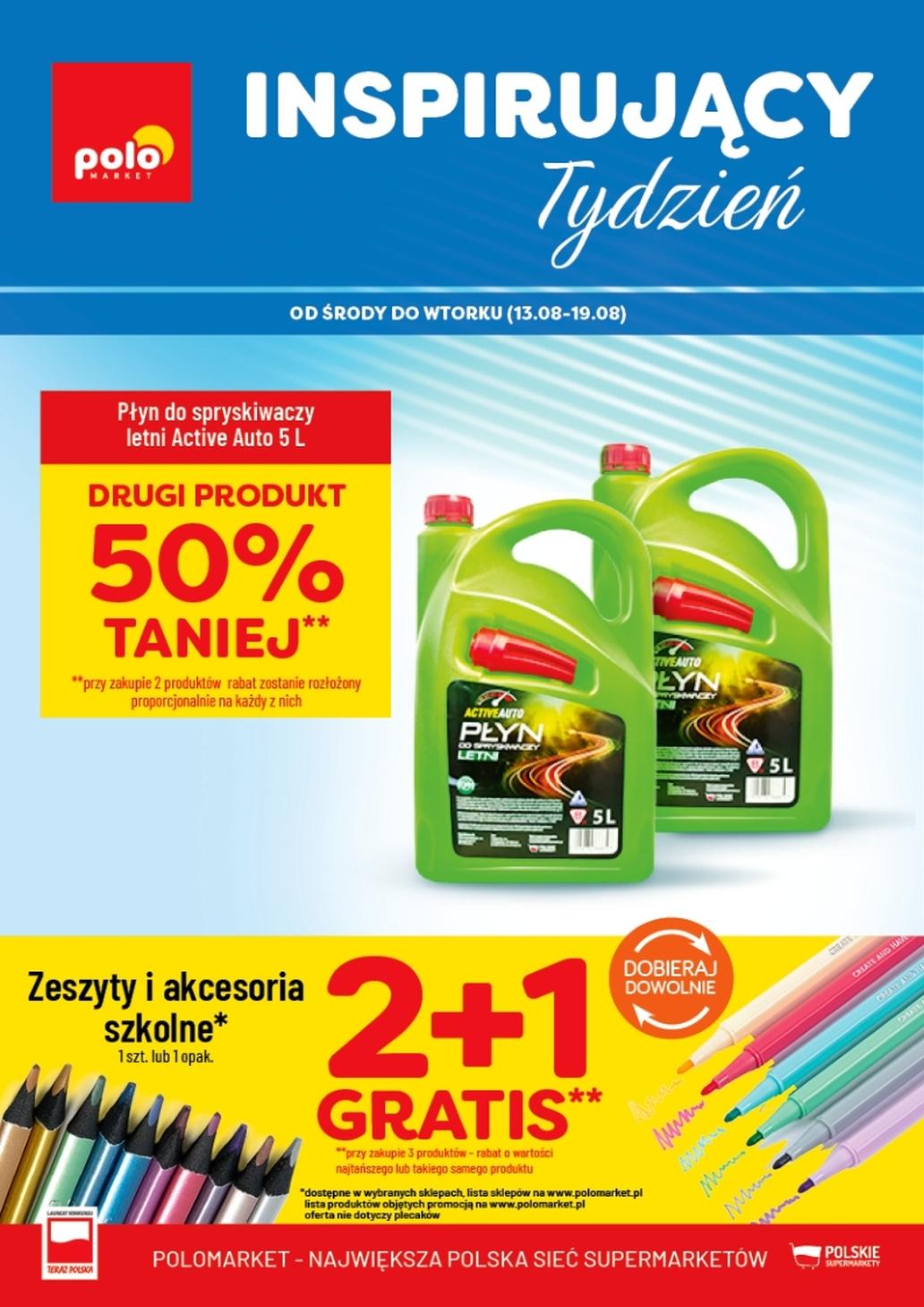 Gazetka promocyjna POLOmarket do 19/08/2025 str.1