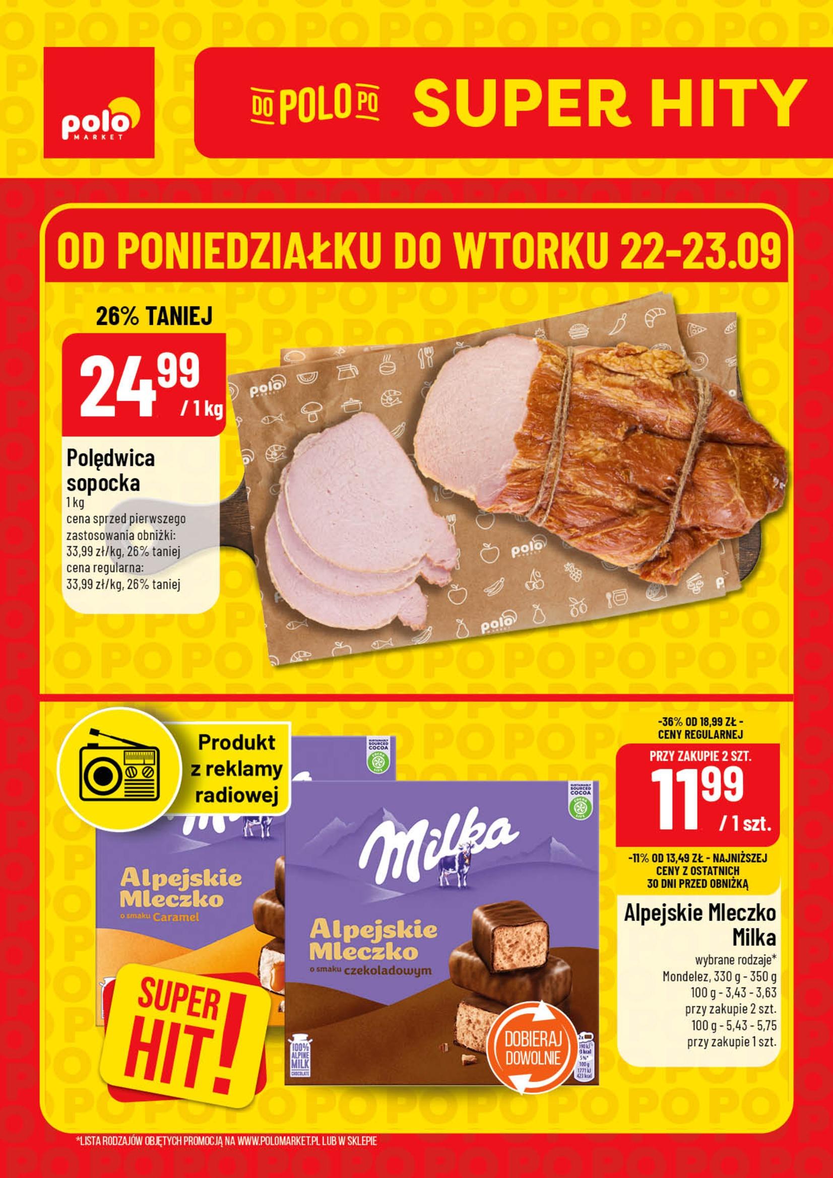 Gazetka promocyjna POLOmarket do 23/09/2025 str.1