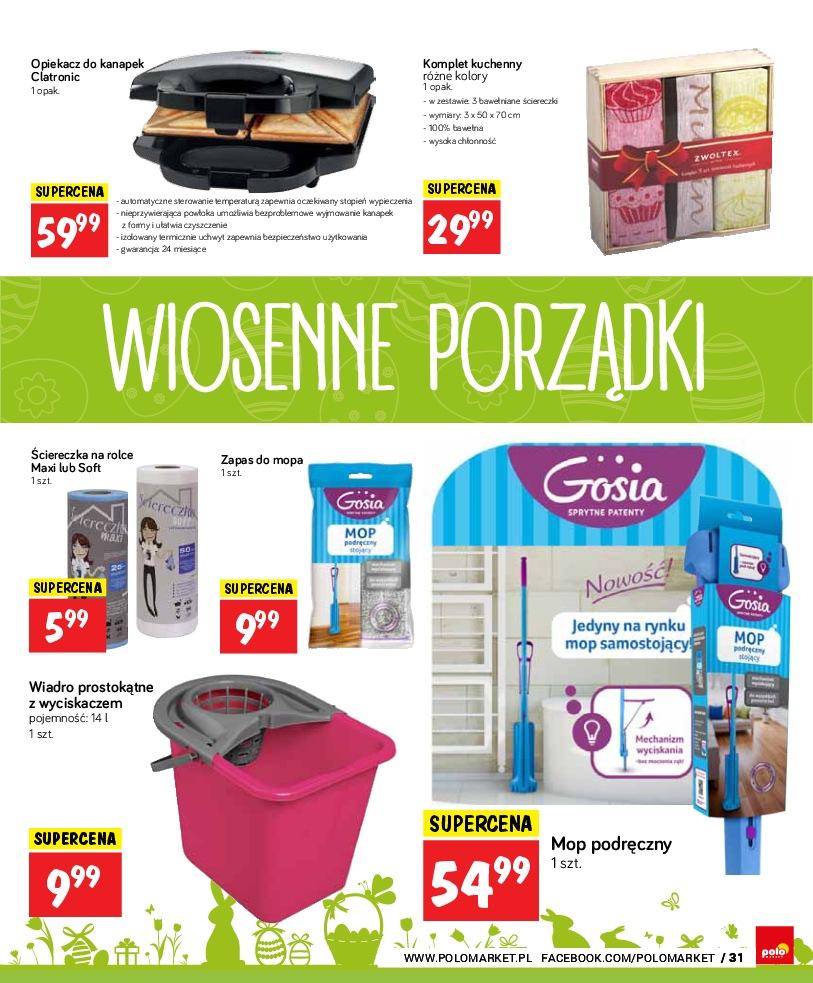 Gazetka promocyjna POLOmarket do 11/04/2017 str.31