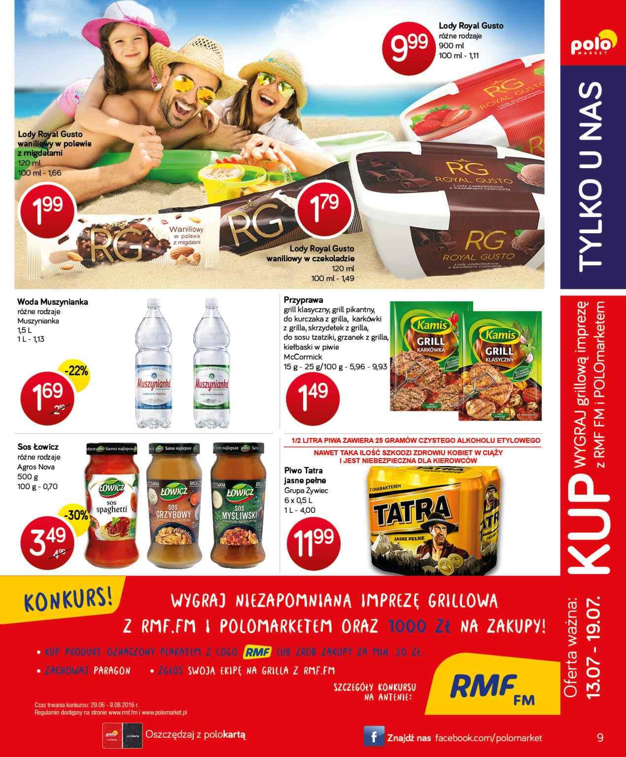 Gazetka promocyjna POLOmarket do 19/07/2016 str.9