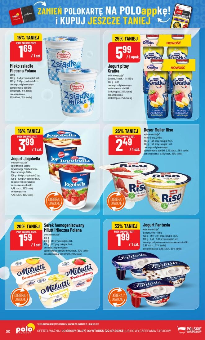 Gazetka promocyjna POLOmarket do 22/07/2025 str.30