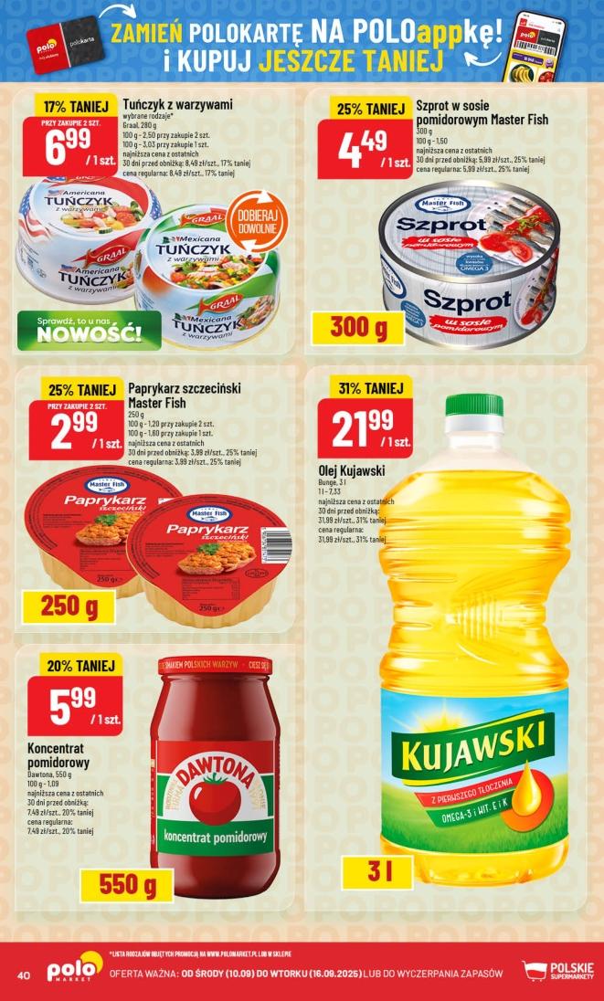 Gazetka promocyjna POLOmarket do 16/09/2025 str.40